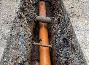 Drainage works