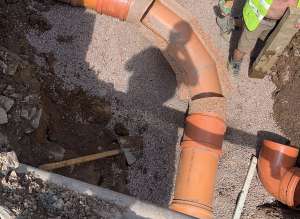 Drainage works