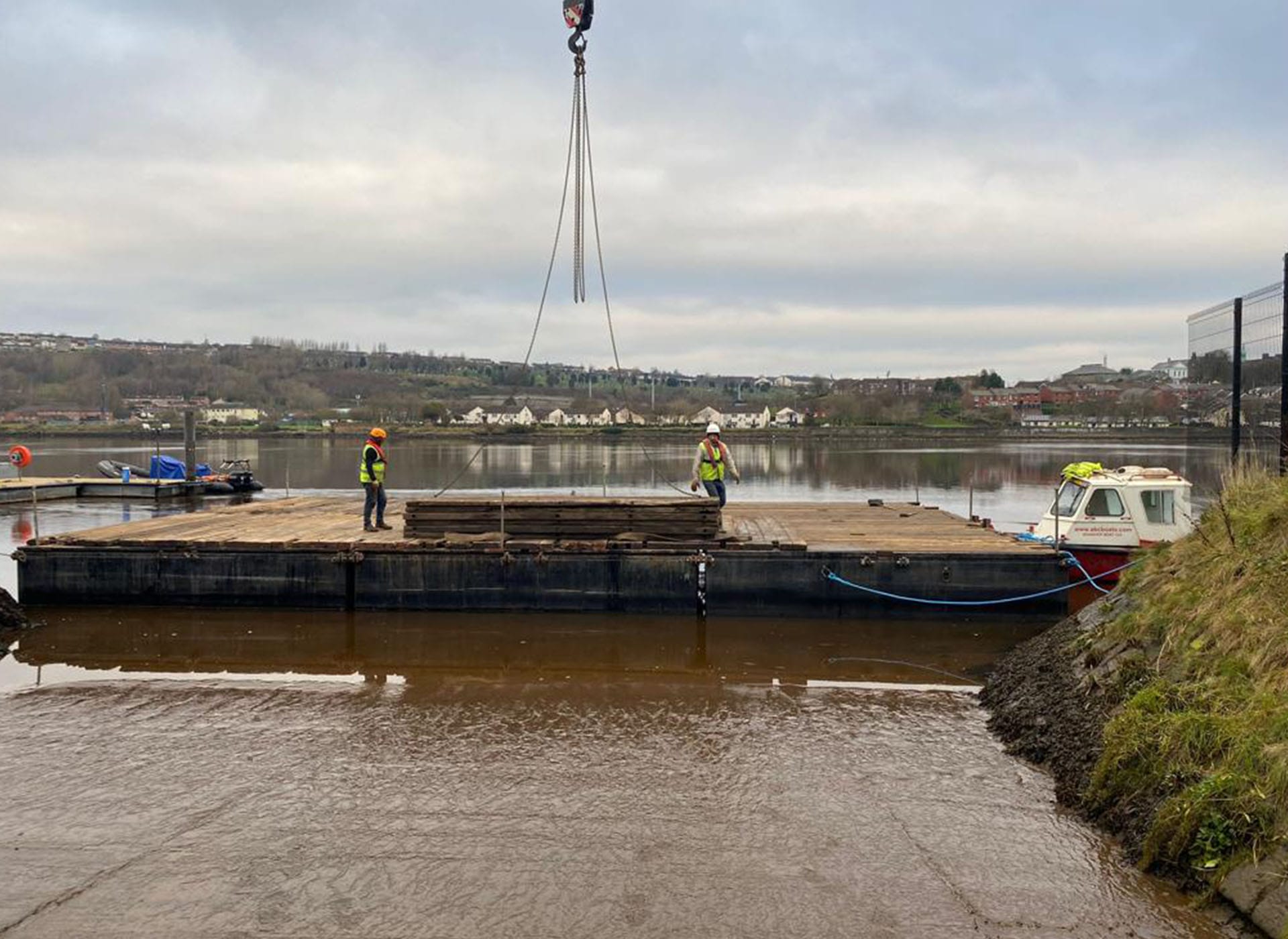 Prehen Pontoons Design and installation