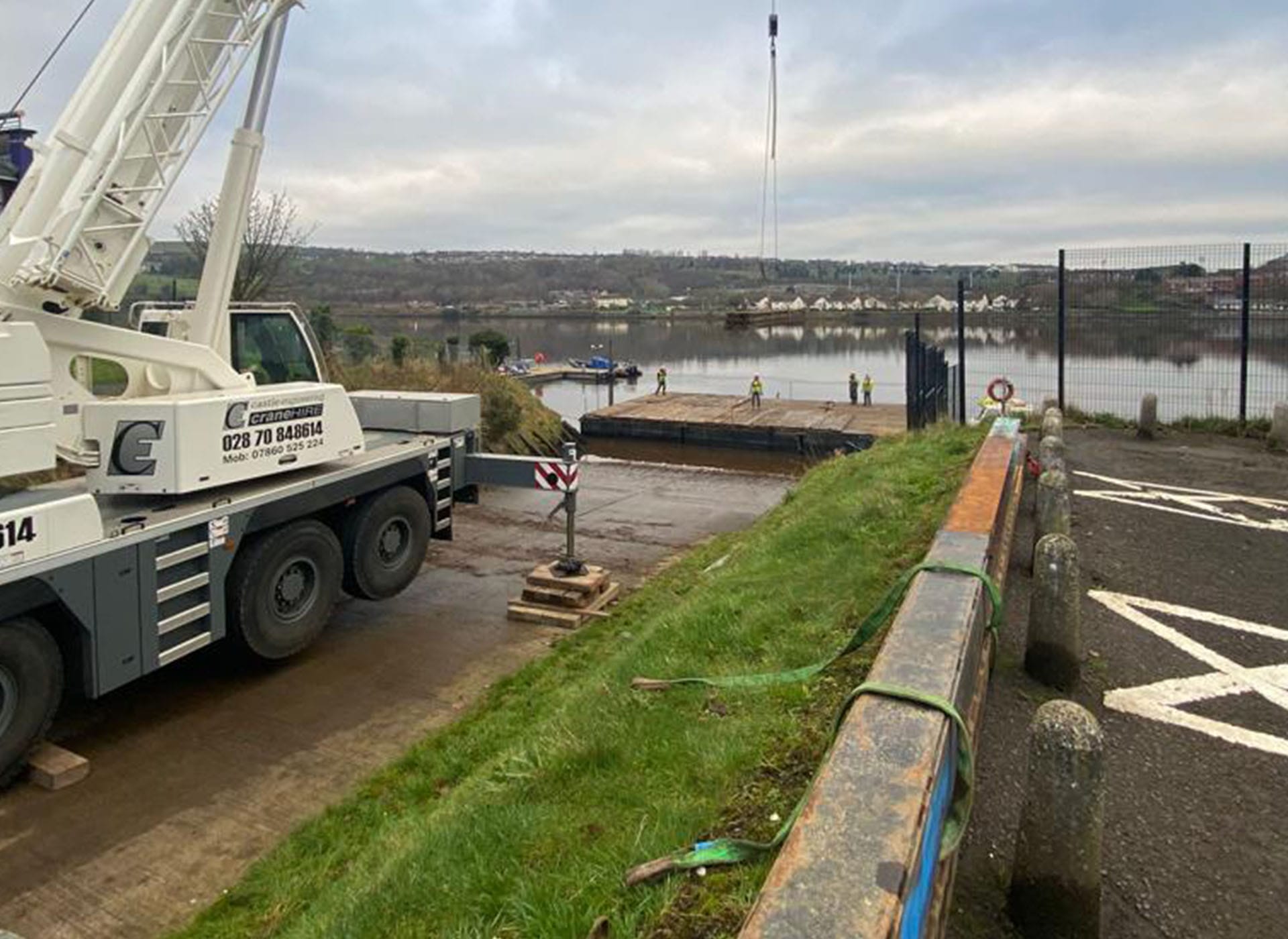 Prehen Pontoons Design and installation
