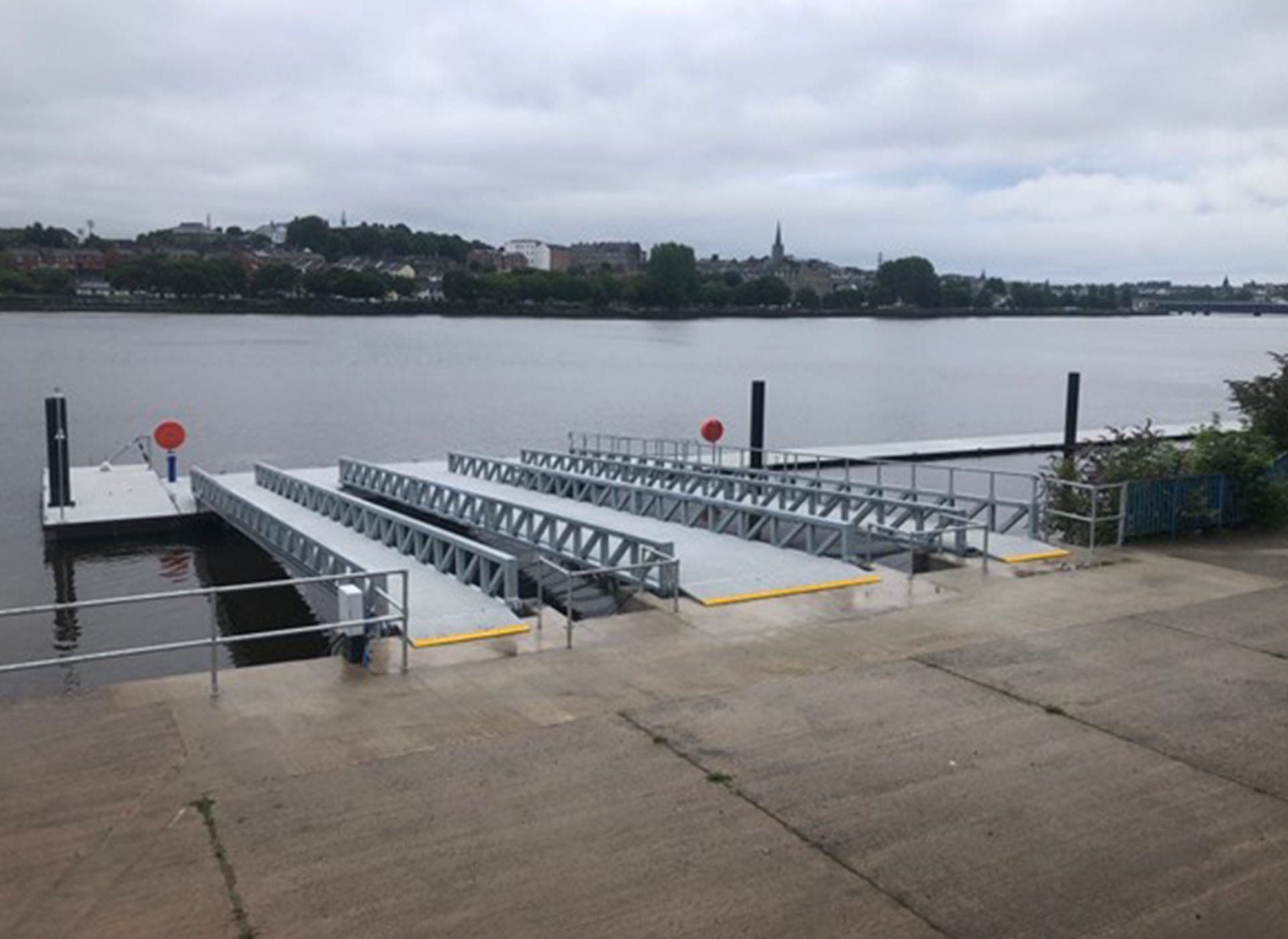 Prehen Pontoons Design and installation
