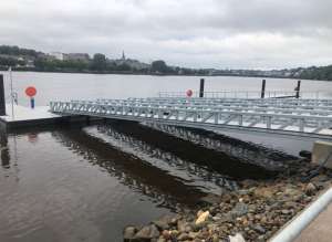 Prehen Pontoons Design and installation