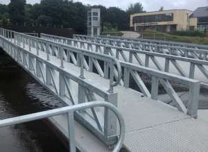 Prehen Pontoons Design and installation