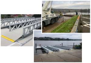Prehen Pontoons Design and installation